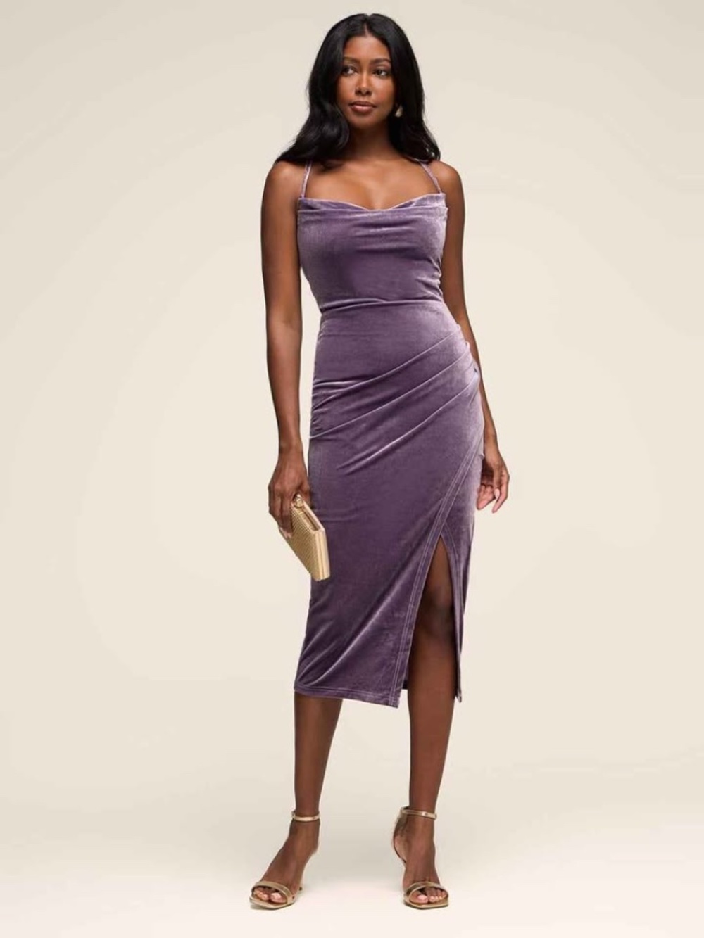 Purple Le Chateau Dress